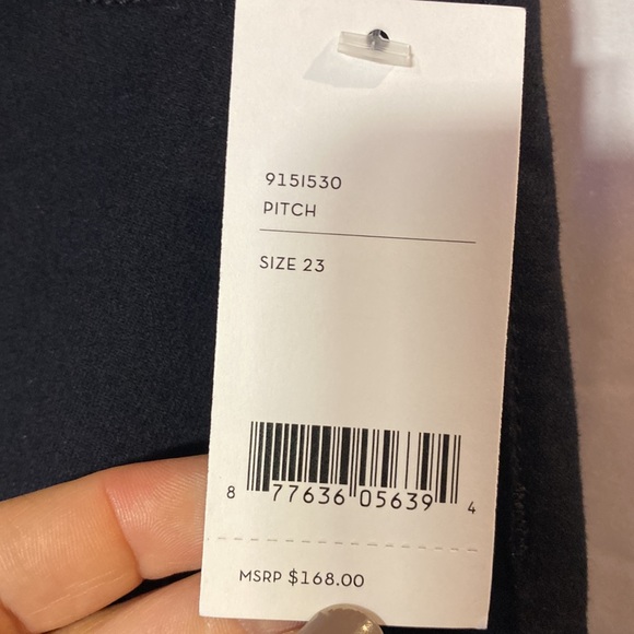 NWT!! J Brand Pitch Super Skinny Low Rise Black Pant Jeans Size 23 - Picture 6 of 9